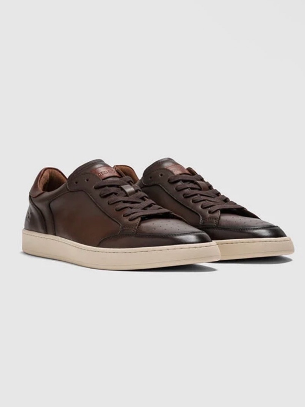 Rodd & Gunn Sussex Street Sneaker Leather in Testa Di Moro Size Mens EU 42/US 9